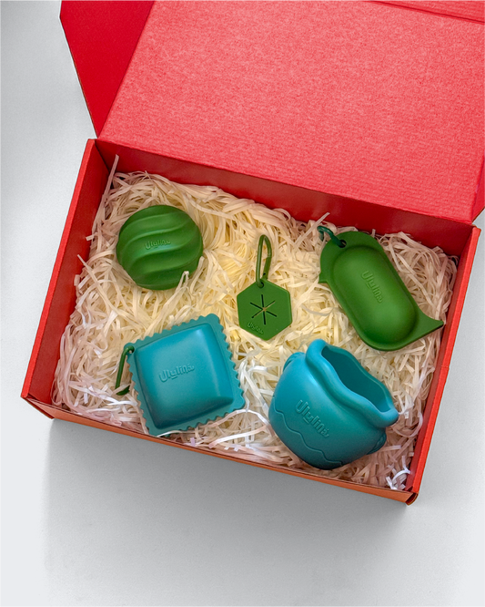 Gift Box di Natale – Verde/Turchese