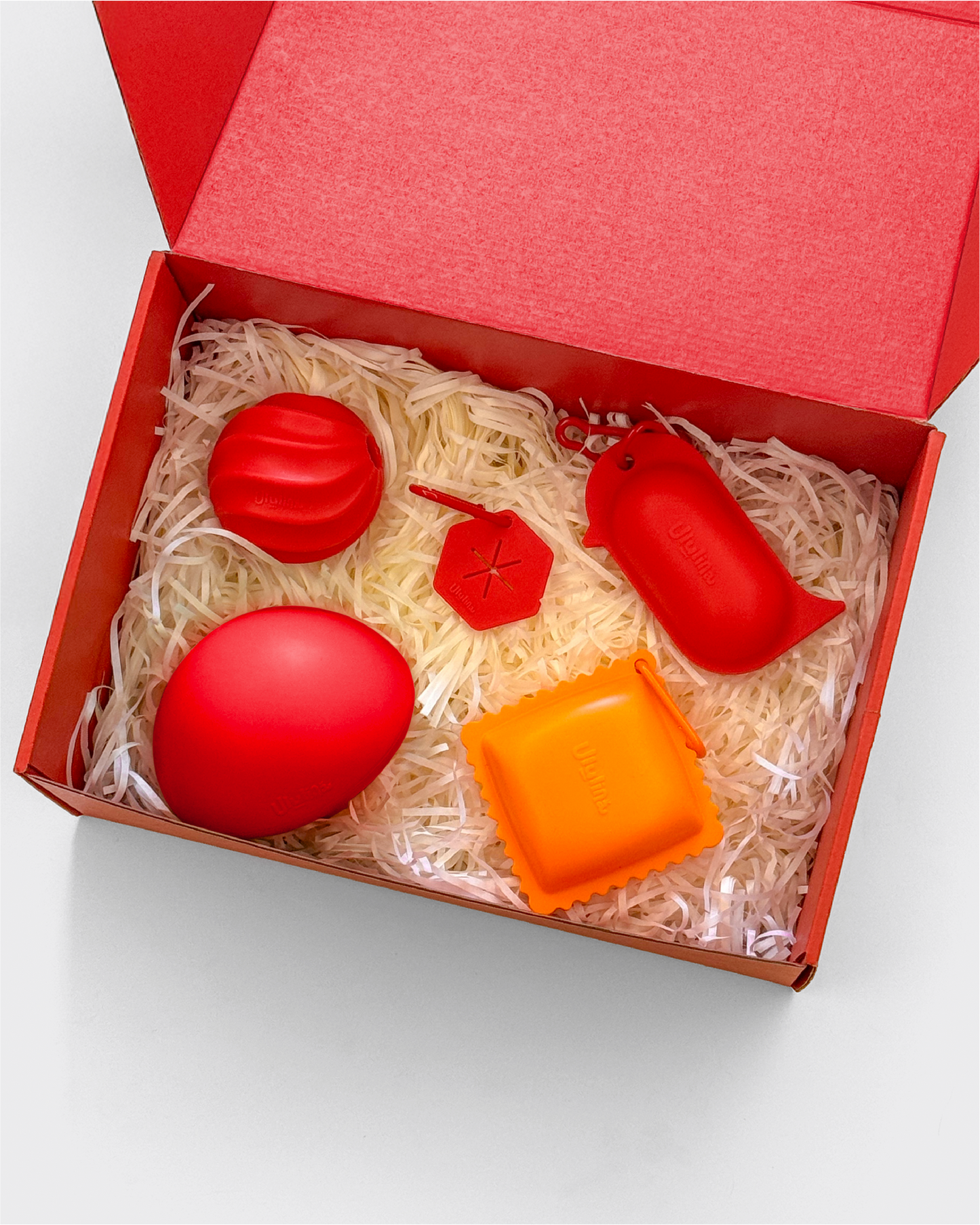 Gift Box di Natale – Rosso/Arancione